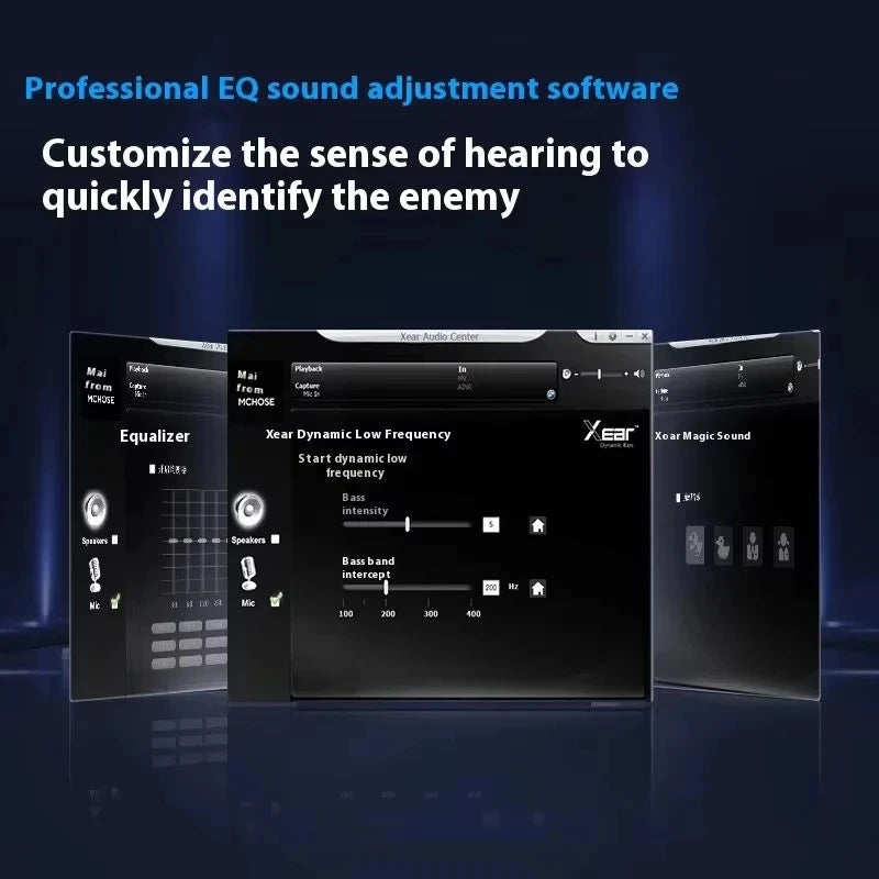 MCHOSE V9Pro – Casque Gaming Sans Fil