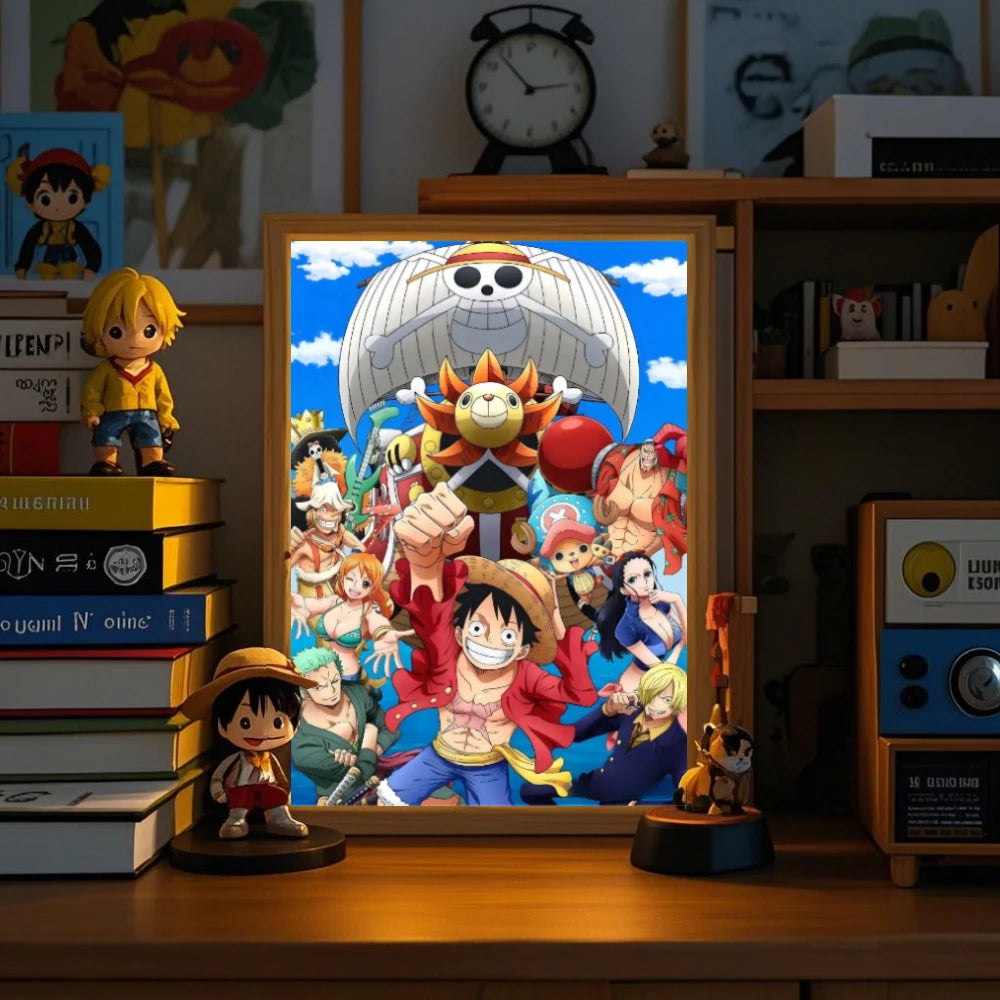 Lampe LED manga One Piece chambre