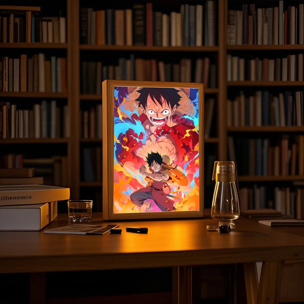 Lampe LED manga One Piece chambre